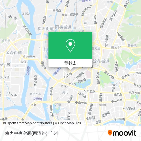 格力中央空调(西湾路)地图