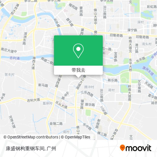康盛钢构重钢车间地图
