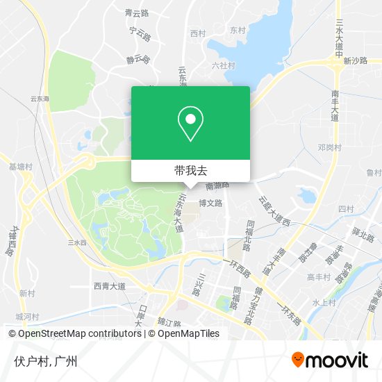 伏户村地图