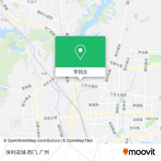 保利花城-西门地图