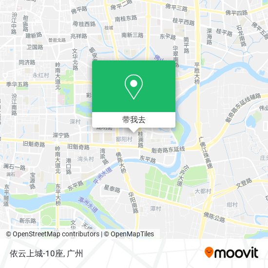 依云上城-10座地图