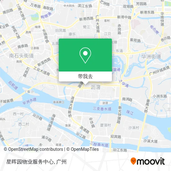 星晖园物业服务中心地图