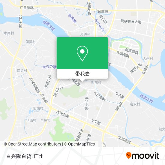 百兴隆百货地图