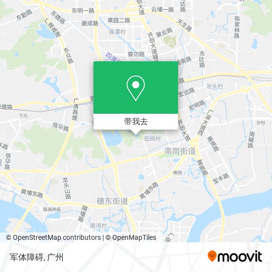 军体障碍地图