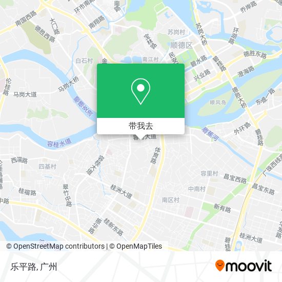 乐平路地图