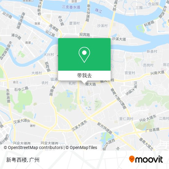 新粤西楼地图
