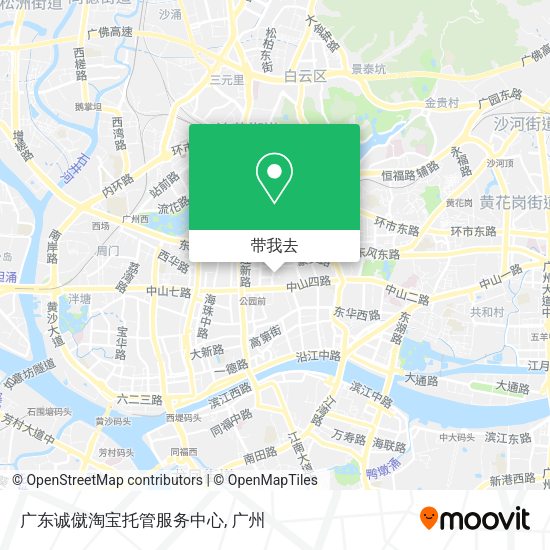 广东诚僦淘宝托管服务中心地图