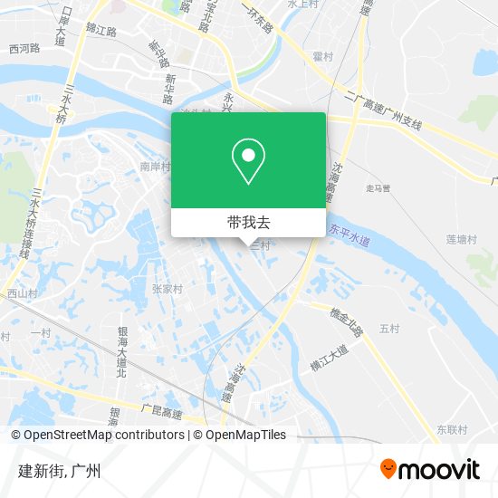 建新街地图