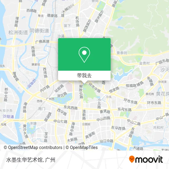 水墨生华艺术馆地图
