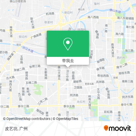 皮艺坊地图