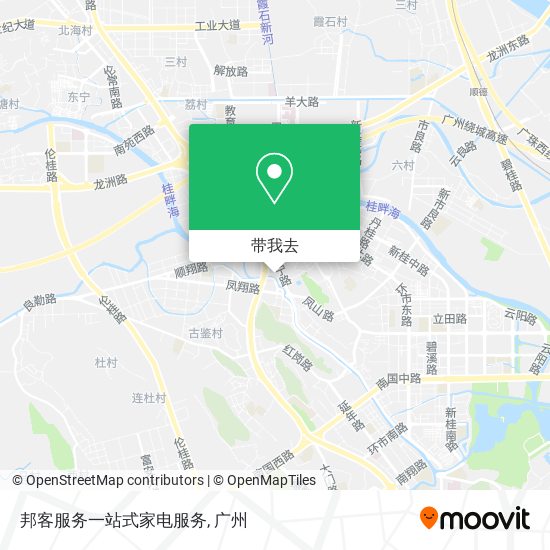 邦客服务一站式家电服务地图