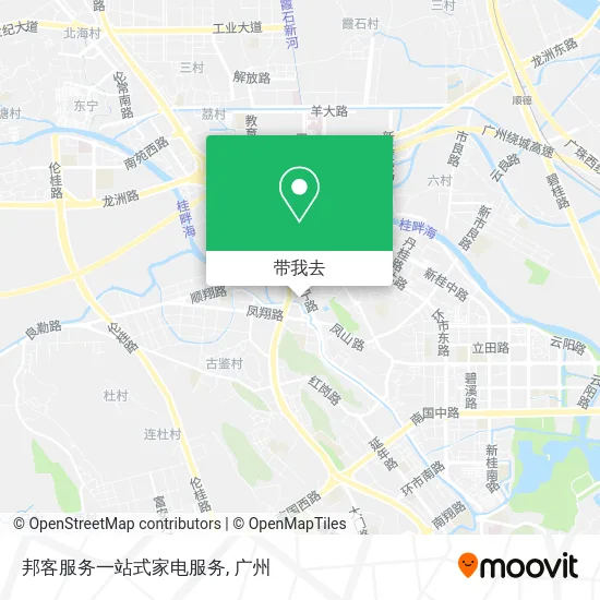邦客服务一站式家电服务地图