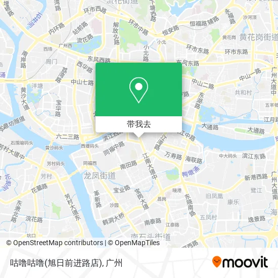 咕噜咕噜(旭日前进路店)地图