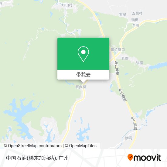 中国石油(梯东加油站)地图