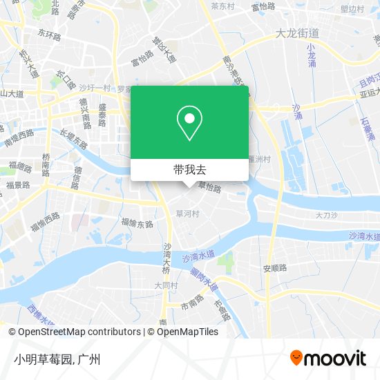 小明草莓园地图