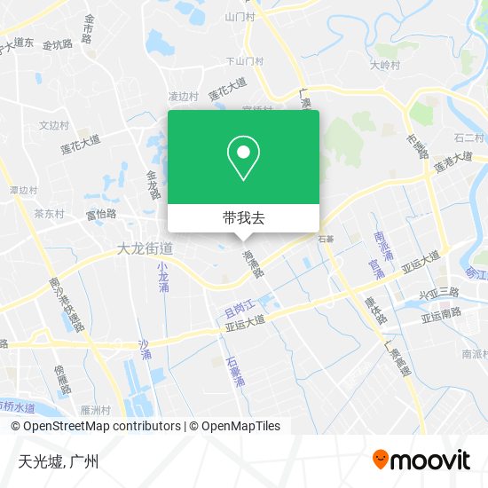 天光墟地图