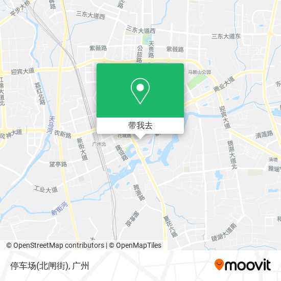 停车场(北闸街)地图