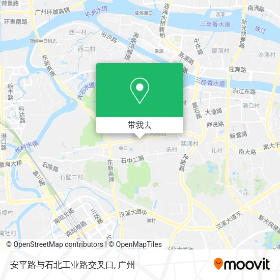 安平路与石北工业路交叉口地图