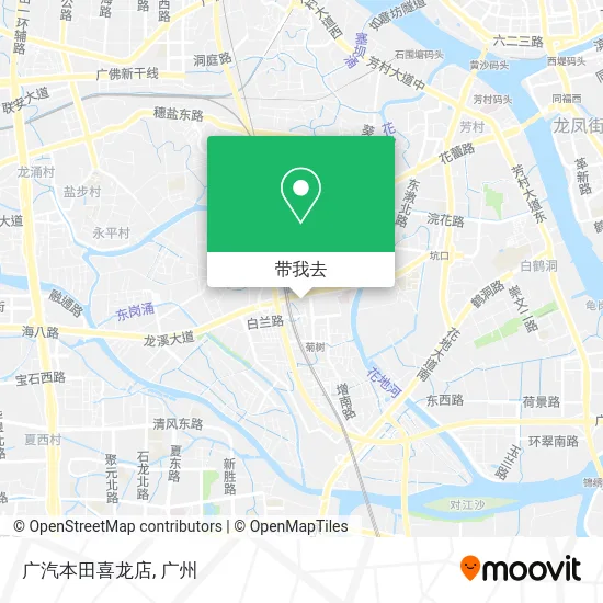 广汽本田喜龙店地图
