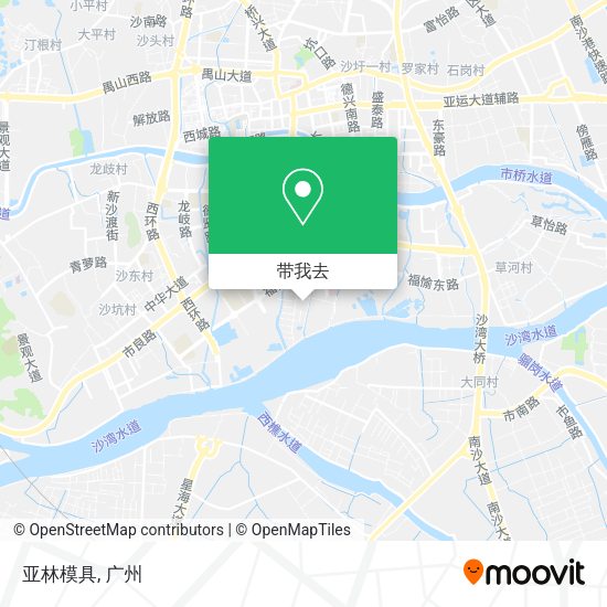 亚林模具地图