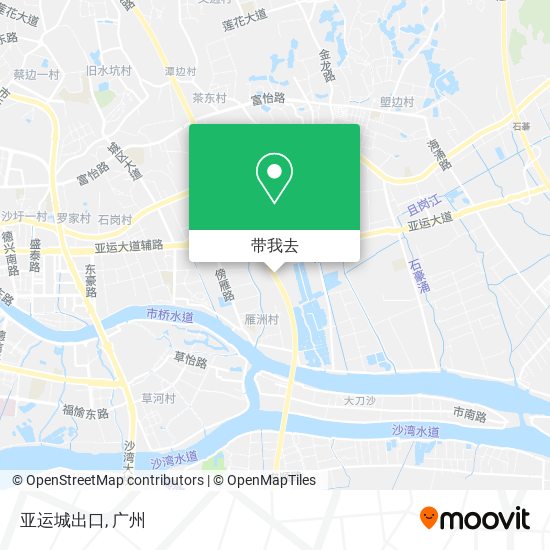 亚运城出口地图