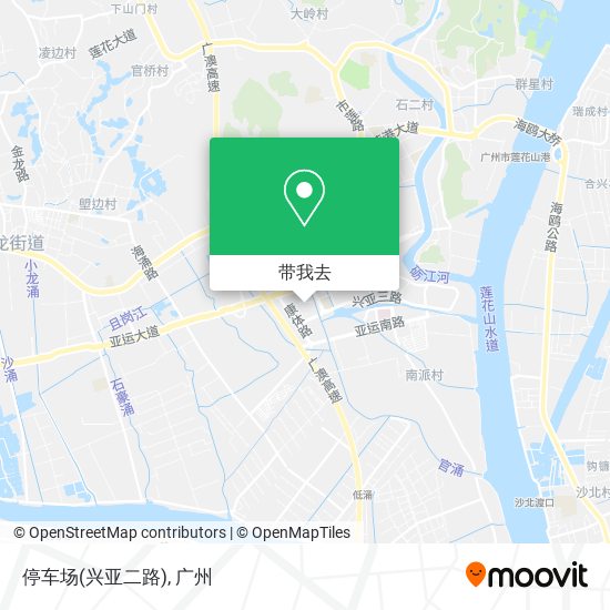 停车场(兴亚二路)地图