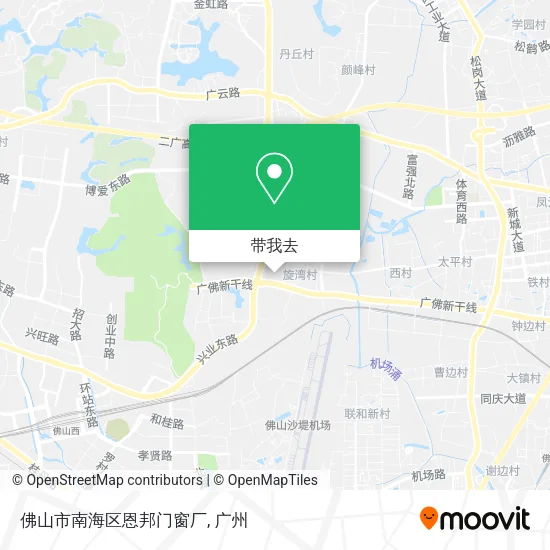 佛山市南海区恩邦门窗厂地图