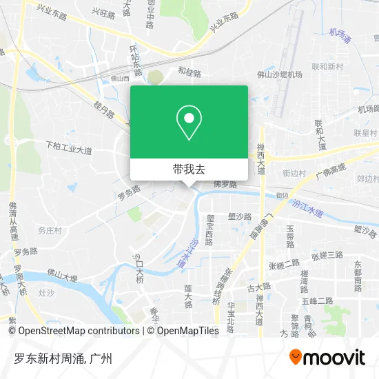 罗东新村周涌地图