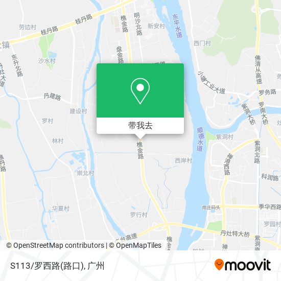 S113/罗西路(路口)地图