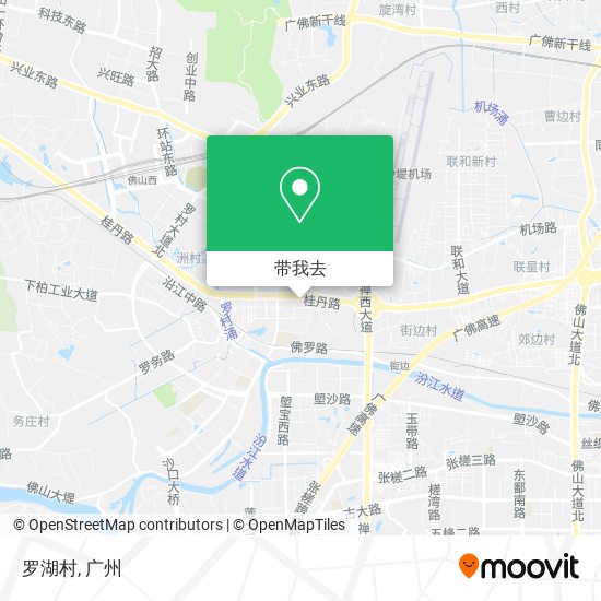 罗湖村地图
