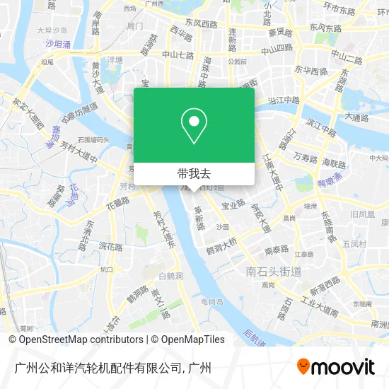 广州公和详汽轮机配件有限公司地图