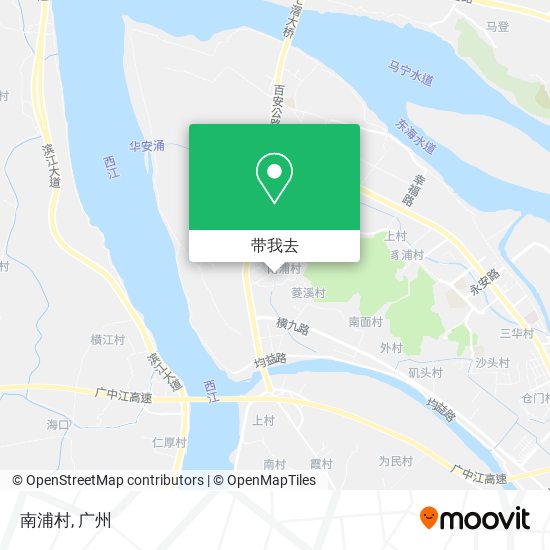 南浦村地图