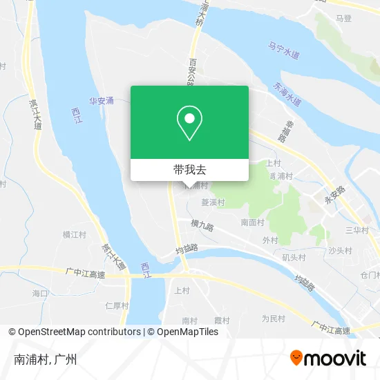南浦村地图