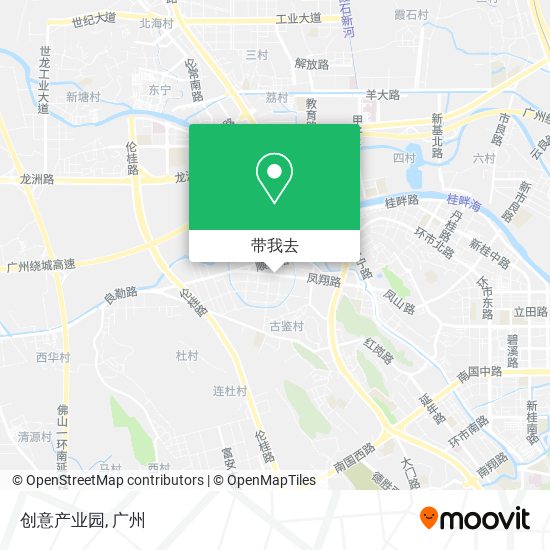 创意产业园地图