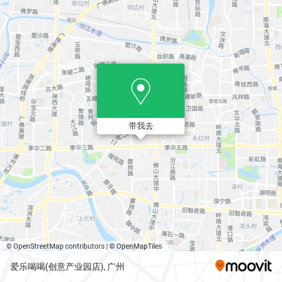 爱乐喝喝(创意产业园店)地图