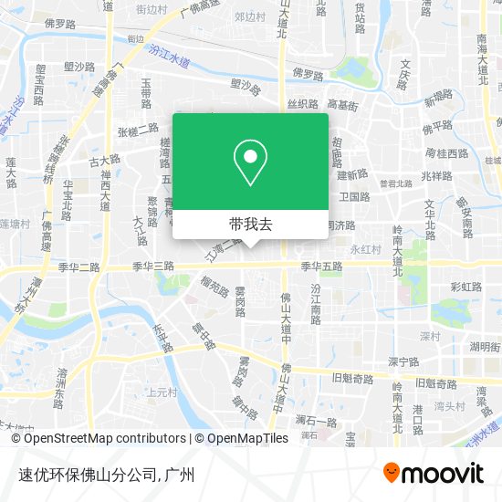 速优环保佛山分公司地图