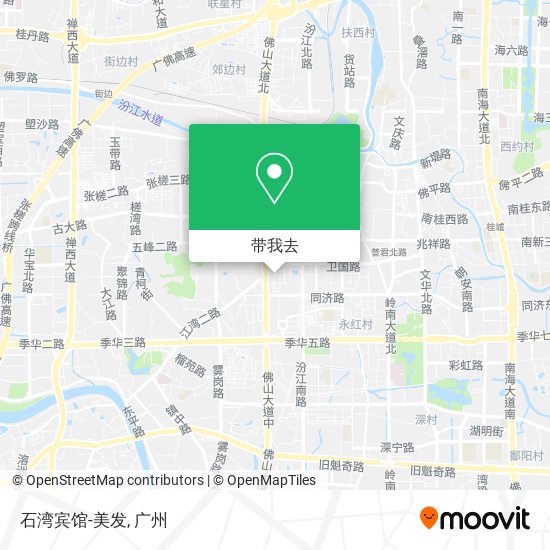 石湾宾馆-美发地图