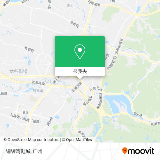 铜锣湾鞋城地图