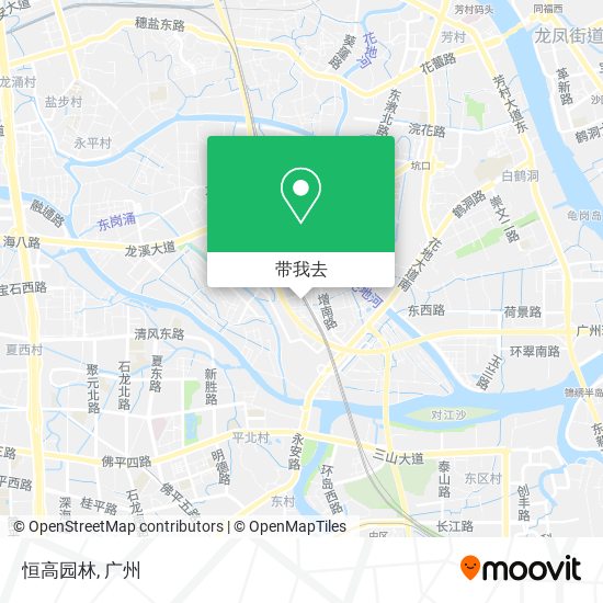 恒高园林地图