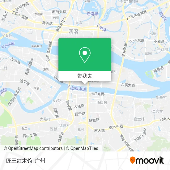 匠王红木馆地图