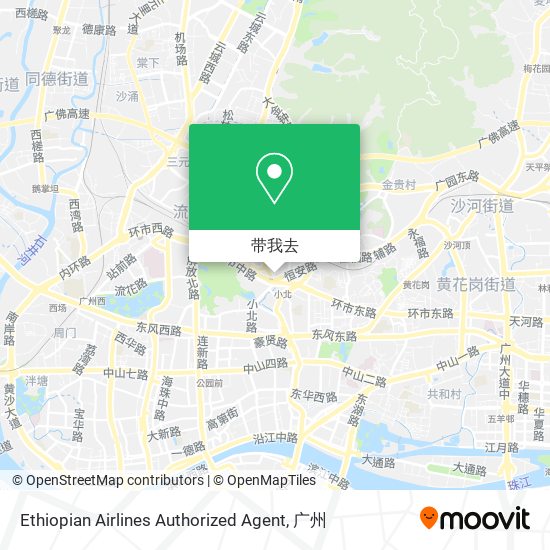Ethiopian Airlines Authorized Agent地图