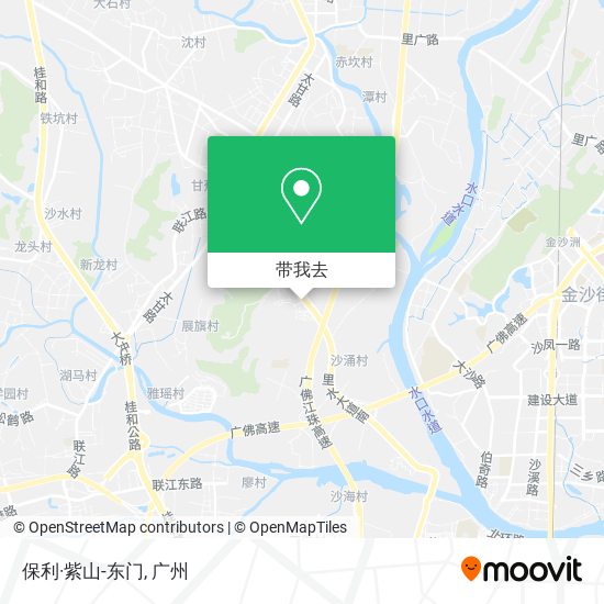 保利·紫山-东门地图