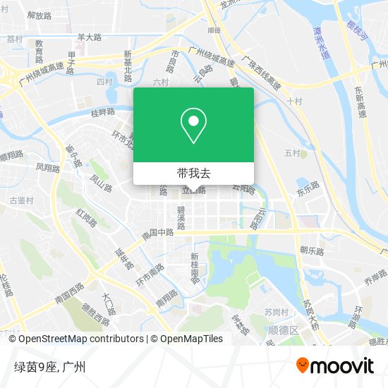 绿茵9座地图