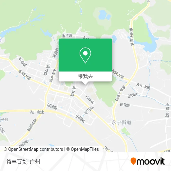 裕丰百货地图