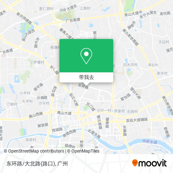 东环路/大北路(路口)地图