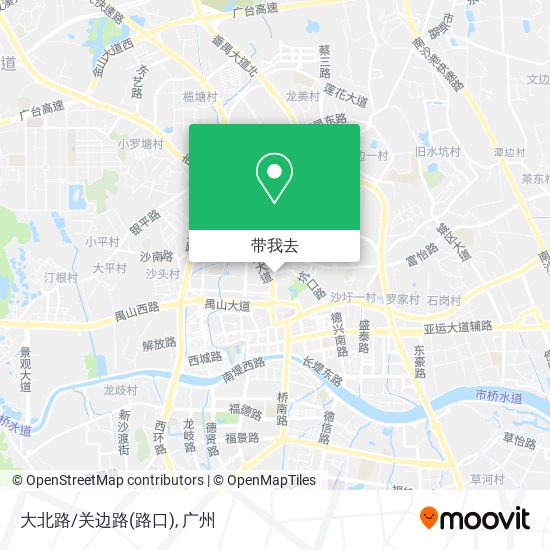 大北路/关边路(路口)地图
