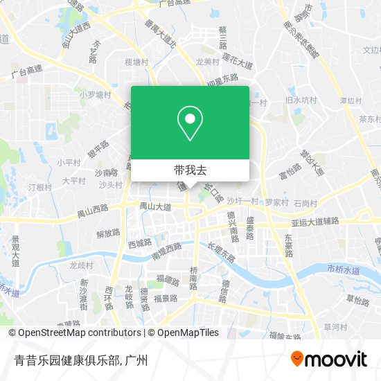 青昔乐园健康俱乐部地图