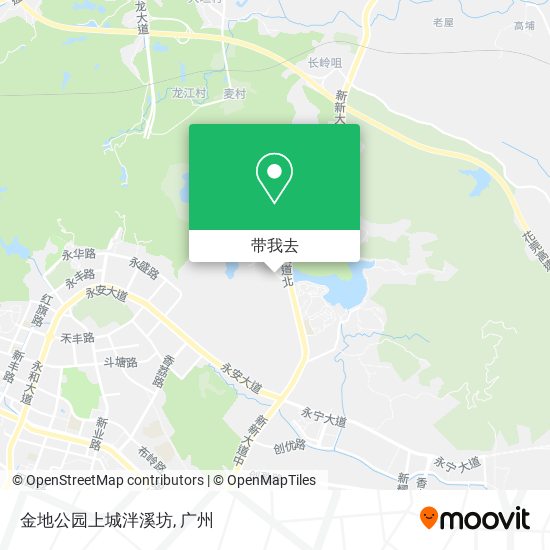 金地公园上城泮溪坊地图