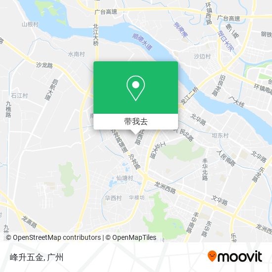 峰升五金地图