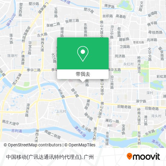 中国移动(广讯达通讯特约代理点)地图